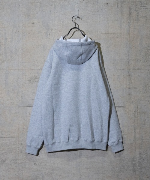 Carhartt（カーハート）の「【22】Carhartt/カーハート　ミッドウェイトプルオーバーパーカー（パーカー・メンズ・ネイビー/ブラック/ヘザーグレー・X-LARGE/LARGE/MEDIUM）」の4枚目の写真