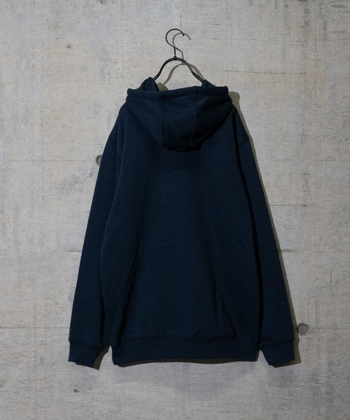 Carhartt（カーハート）の「【22】Carhartt/カーハート　ミッドウェイトプルオーバーパーカー（パーカー・メンズ・ネイビー/ブラック/ヘザーグレー・X-LARGE/LARGE/MEDIUM）」の6枚目の写真