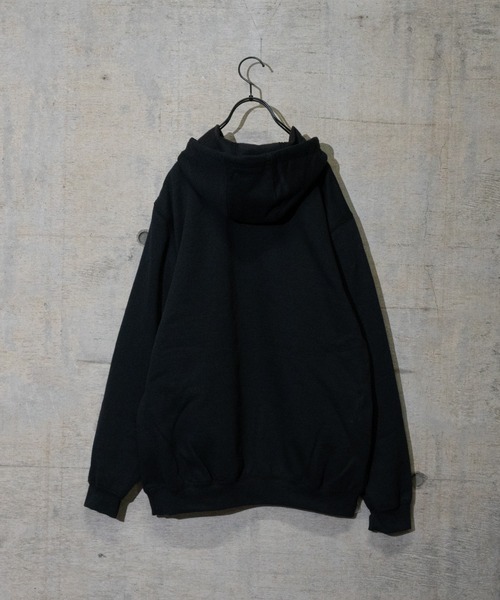 Carhartt（カーハート）の「【22】Carhartt/カーハート　ミッドウェイトプルオーバーパーカー（パーカー・メンズ・ネイビー/ブラック/ヘザーグレー・X-LARGE/LARGE/MEDIUM）」の5枚目の写真