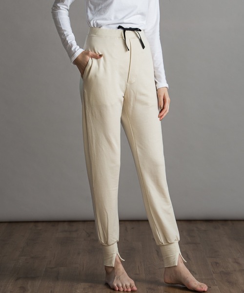 マシュマロタッチ さらさらベアインレースウェットパンツ Cherie ケティシェリー のファッション その他パンツ Store 洗濯