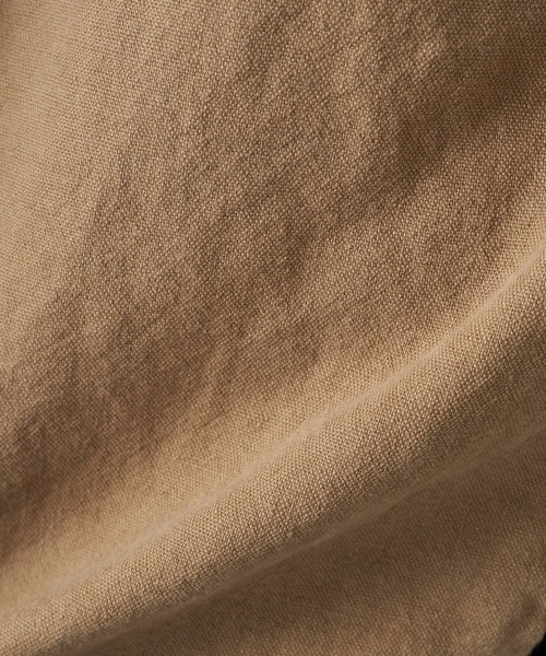 BEARDSLEY(ビアズリー)の「《FRIPIER・ユニセックス》ヴィンテージリネンZIPハオリ(ブルゾン・レディース・ブロンズ/ブラック系・FREE)」の19枚目の写真