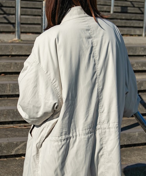 kutir（クティール）の「裏ボアミリタリーコート（モッズコート・レディース・ブラック/カーキ/アイボリー・FREE）」の8枚目の写真