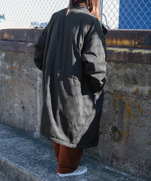 kutir（クティール）の「裏ボアミリタリーコート（モッズコート・レディース・ブラック/カーキ/アイボリー・FREE）」の10枚目の写真