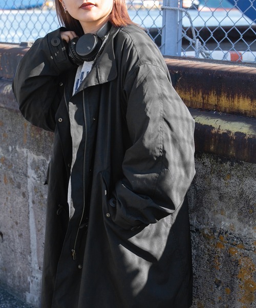 kutir（クティール）の「裏ボアミリタリーコート（モッズコート）」 - WEAR