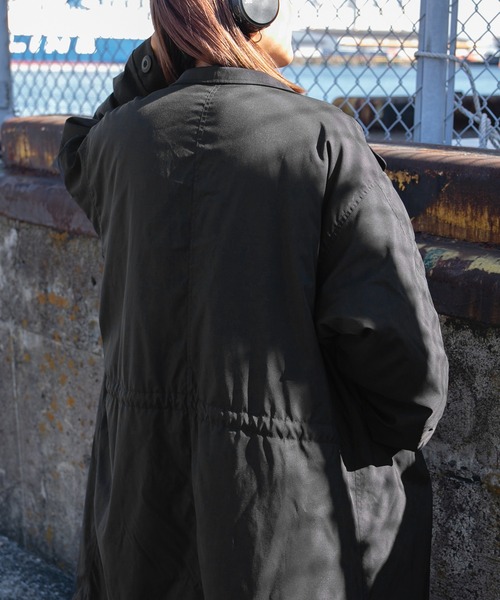 kutir（クティール）の「裏ボアミリタリーコート（モッズコート・レディース・ブラック/カーキ/アイボリー・FREE）」の13枚目の写真