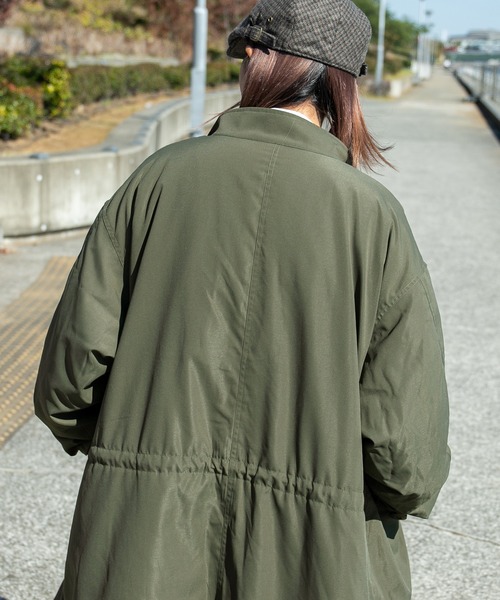 kutir（クティール）の「裏ボアミリタリーコート（モッズコート・レディース・ブラック/カーキ/アイボリー・FREE）」の18枚目の写真