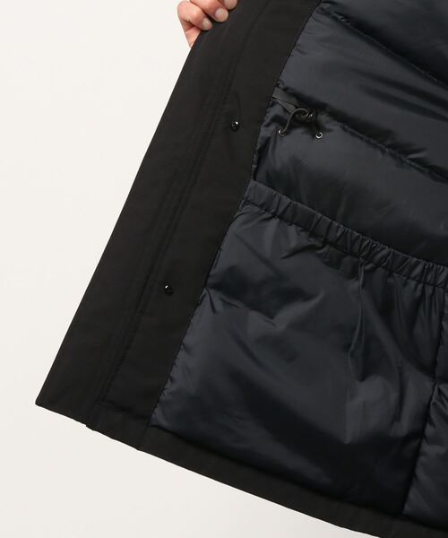 DANTON(ダントン)の「【DANTON/ダントン】LAS FAKE FAR HOODED DOWN JACKET(ダウンジャケット/コート・メンズ・パープル/ブラック/グレー・LARGE/MEDIUM)」の6枚目の写真