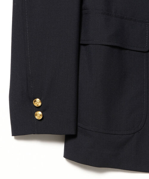BEAMS PLUS（ビームスプラス）の「BEAMS PLUS / ウール コーデュラナイロン 3ボタン ブレザー Spring/Summer（テーラードジャケット・メンズ・ネイビー・XS/M/S/XL/L）」の9枚目の写真