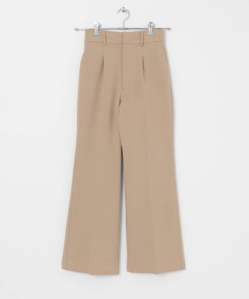 KBF(ケイビーエフ)の「ワイドソフトフレアパンツ(その他パンツ・レディース・ベージュ/パープル/グレー・ONE)」の15枚目の写真