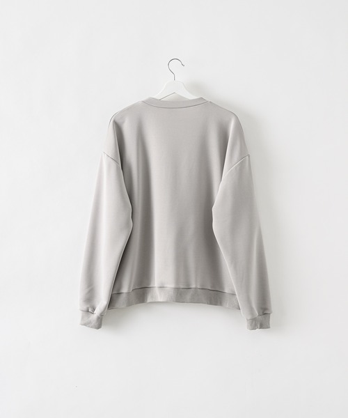 neez.（ニーズ）の「ドレープスウェットカーディガン（カーディガン/ボレロ・メンズ・チャコールグレー/ライトグレー/サックスブルー・SMALL/MEDIUM/LARGE）」の15枚目の写真