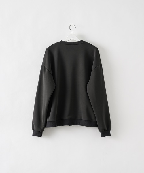 neez.（ニーズ）の「ドレープスウェットカーディガン（カーディガン/ボレロ・メンズ・チャコールグレー/ライトグレー/サックスブルー・SMALL/MEDIUM/LARGE）」の18枚目の写真