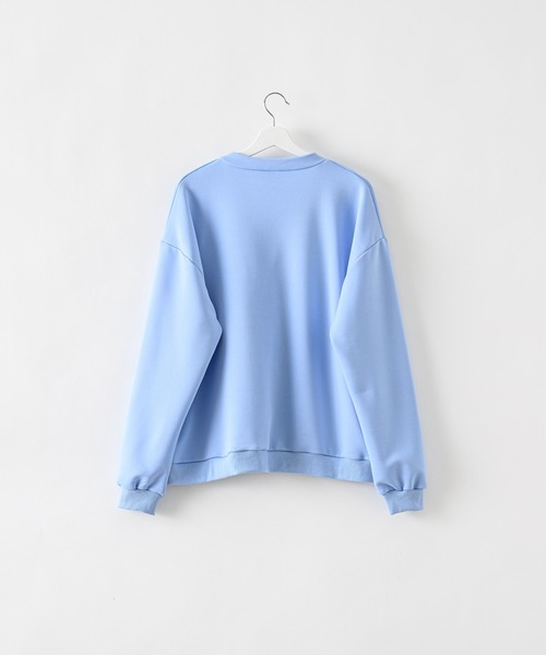 neez.（ニーズ）の「ドレープスウェットカーディガン（カーディガン/ボレロ・メンズ・チャコールグレー/ライトグレー/サックスブルー・SMALL/MEDIUM/LARGE）」の21枚目の写真