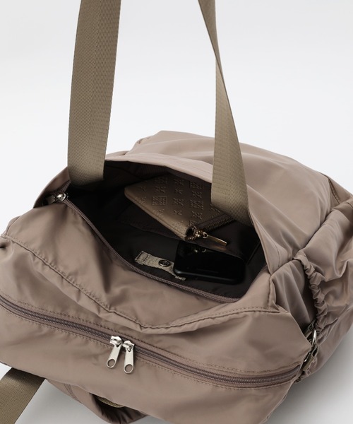 Daily russet(デイリー ラシット)の「Daily MOM / ベーシック BACKPACK(バックパック/リュック・レディース・ブラック/グレイッシュベージュ・FREE)」の7枚目の写真