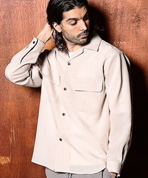 RATTLE TRAP | カチオン染オープンカラーシャツ(シャツ/ブラウス)