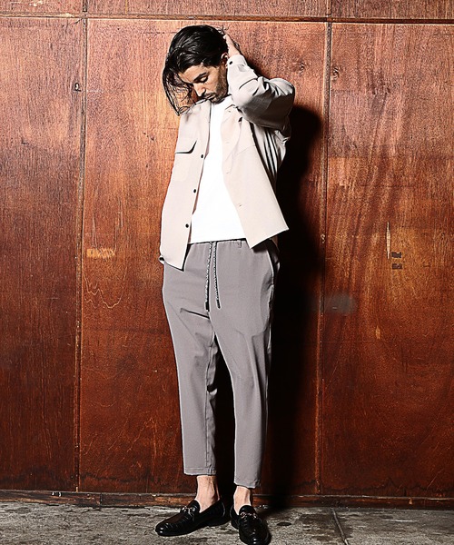 RATTLE TRAP(ラトルトラップ)の「カチオン染オープンカラーシャツ(シャツ/ブラウス・メンズ・ベージュ/ライトブルー/ブラック・S/M/L)」の18枚目の写真