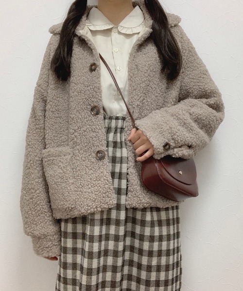 Cham.（チャム）の「ボリューム袖ブラウス（シャツ/ブラウス・レディース・オフホワイト/ベージュ・F）」の9枚目の写真