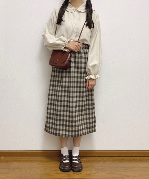 Cham.（チャム）の「ボリューム袖ブラウス（シャツ/ブラウス・レディース・オフホワイト/ベージュ・F）」の17枚目の写真