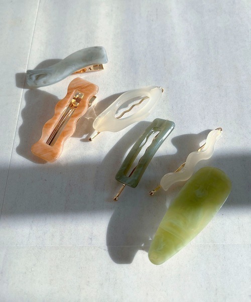 Bab（バブ）の「アソートシェイプヘアクリップ（バレッタ/ヘアクリップ・レディース・A/B/C/D/E/F・ONESIZE）」の14枚目の写真