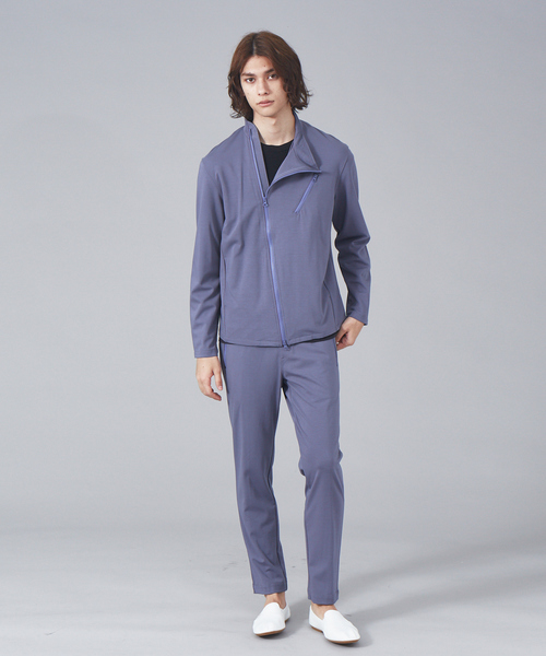 ABAHOUSE（アバハウス）の「【セットアップ対応】ジャージー トラックパンツ（その他パンツ・メンズ・グレイッシュブルー/カーキ/ブラック・44/48/46）」の5枚目の写真