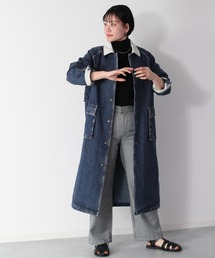 クレリックデニムコート