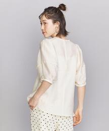 BEAUTY&YOUTH UNITED ARROWS | BY シアー ボリュームスリーブ ブラウス -ウォッシャブル-(シャツ/ブラウス)