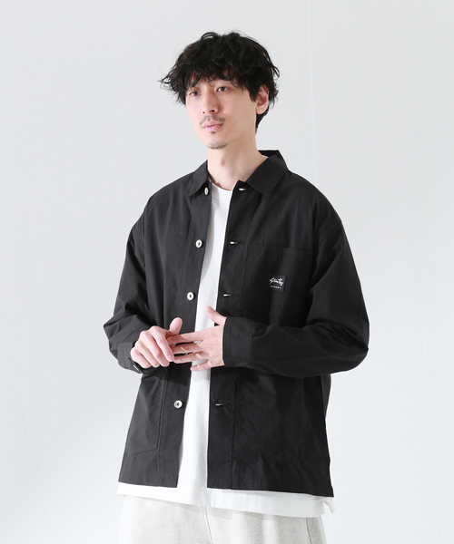 JOURNAL STANDARD relume（ジャーナルスタンダード　レリューム）の「【STANRAY / スタンレイ】別注 RIPSTOP カバーオール 1（カバーオール・メンズ・ブラック/ベージュ・MEDIUM/LARGE）」の9枚目の写真