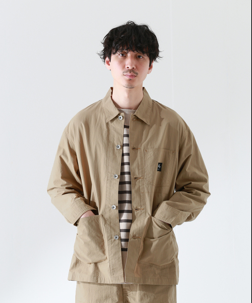 JOURNAL STANDARD relume（ジャーナルスタンダード　レリューム）の「【STANRAY / スタンレイ】別注 RIPSTOP カバーオール 1（カバーオール・メンズ・ブラック/ベージュ・MEDIUM/LARGE）」の11枚目の写真