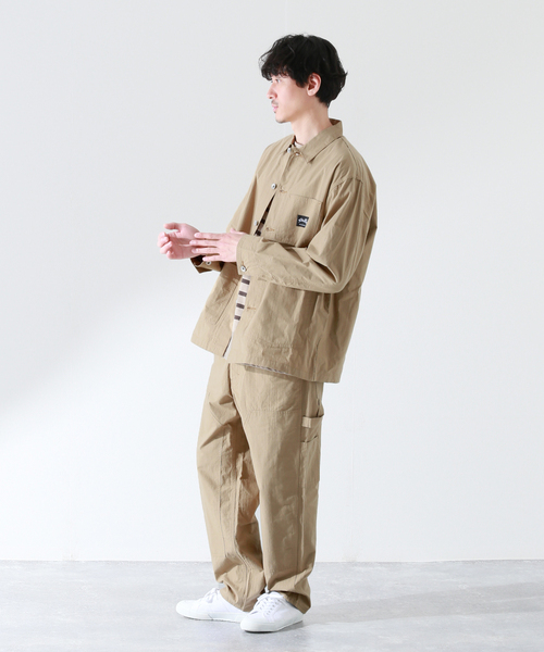 JOURNAL STANDARD relume（ジャーナルスタンダード　レリューム）の「【STANRAY / スタンレイ】別注 RIPSTOP カバーオール 1（カバーオール・メンズ・ブラック/ベージュ・MEDIUM/LARGE）」の12枚目の写真