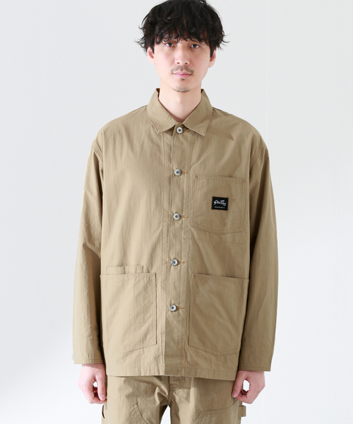 JOURNAL STANDARD relume（ジャーナルスタンダード　レリューム）の「【STANRAY / スタンレイ】別注 RIPSTOP カバーオール 1（カバーオール・メンズ・ブラック/ベージュ・MEDIUM/LARGE）」の13枚目の写真