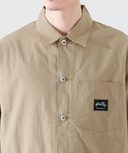 JOURNAL STANDARD relume（ジャーナルスタンダード　レリューム）の「【STANRAY / スタンレイ】別注 RIPSTOP カバーオール 1（カバーオール・メンズ・ブラック/ベージュ・MEDIUM/LARGE）」の16枚目の写真