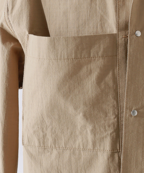 JOURNAL STANDARD relume（ジャーナルスタンダード　レリューム）の「【STANRAY / スタンレイ】別注 RIPSTOP カバーオール 1（カバーオール・メンズ・ブラック/ベージュ・MEDIUM/LARGE）」の21枚目の写真