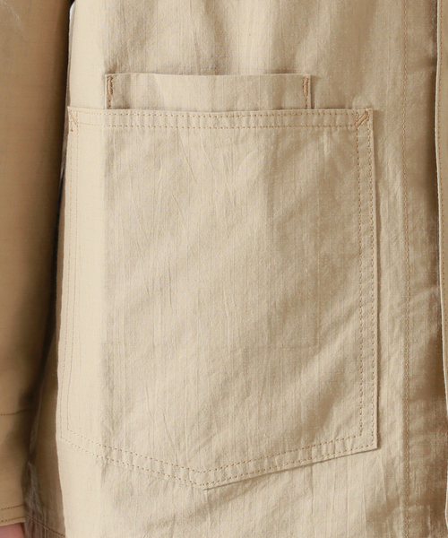 JOURNAL STANDARD relume（ジャーナルスタンダード　レリューム）の「【STANRAY / スタンレイ】別注 RIPSTOP カバーオール 1（カバーオール・メンズ・ブラック/ベージュ・MEDIUM/LARGE）」の22枚目の写真