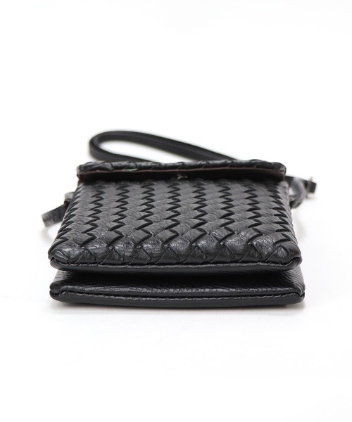 BASE（ベース）の「レディースミニショルダーバッグ スマホショルダー（ショルダーバッグ・レディース・ガンメタ/ブラック/ピンク/ブルー/シルバー/イエロー/アイボリー・FREE）」の12枚目の写真