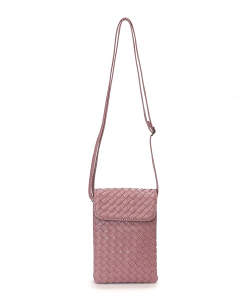 BASE（ベース）の「レディースミニショルダーバッグ スマホショルダー（ショルダーバッグ・レディース・ガンメタ/ブラック/ピンク/ブルー/シルバー/イエロー/アイボリー・FREE）」の19枚目の写真