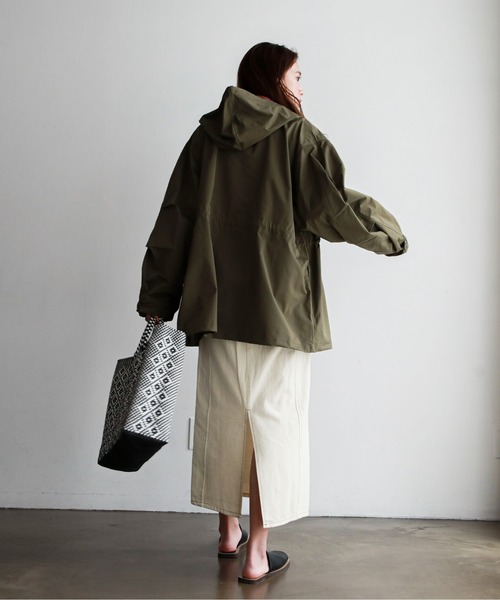 feepur（フェピュール）の「ボリュームマウンテンパーカー（マウンテンパーカー・レディース・ブラック/オフホワイト/カーキ/ピンク・MEDIUM）」の13枚目の写真