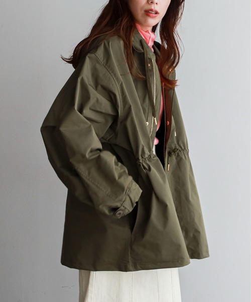 feepur（フェピュール）の「ボリュームマウンテンパーカー（マウンテンパーカー・レディース・ブラック/オフホワイト/カーキ/ピンク・MEDIUM）」の14枚目の写真