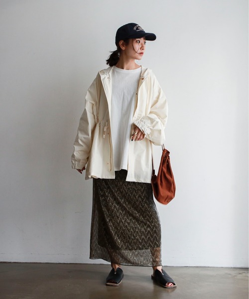 feepur（フェピュール）の「ボリュームマウンテンパーカー（マウンテンパーカー・レディース・ブラック/オフホワイト/カーキ/ピンク・MEDIUM）」の16枚目の写真