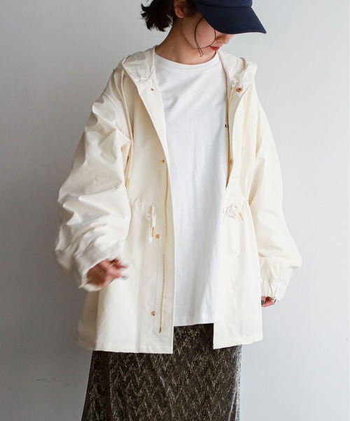 feepur（フェピュール）の「ボリュームマウンテンパーカー（マウンテンパーカー・レディース・ブラック/オフホワイト/カーキ/ピンク・MEDIUM）」の19枚目の写真