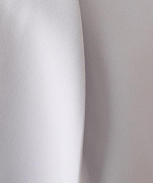 OPAQUE.CLIP（オペークドットクリップ）の「◆ダブルクロスワイドパンツ（その他パンツ・レディース・チャコールグレー/パープル/ライトベージュ・38）」の15枚目の写真