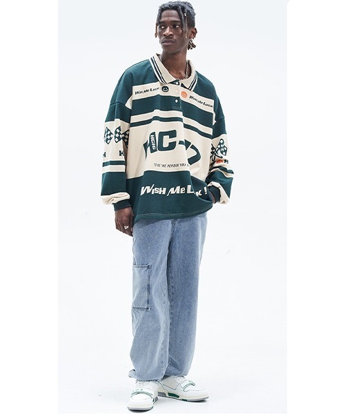 HARSH AND CRUEL（ハーシュアンドクルーエル）の「【Harsh and Cruel】Retro Color Polo Shirts HC22SS16（シャツ/ブラウス・メンズ・マルチ・S/L/M/XL）」の16枚目の写真