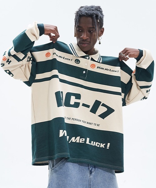 HARSH AND CRUEL（ハーシュアンドクルーエル）の「【Harsh and Cruel】Retro Color Polo Shirts HC22SS16（シャツ/ブラウス・メンズ・マルチ・S/L/M/XL）」の3枚目の写真