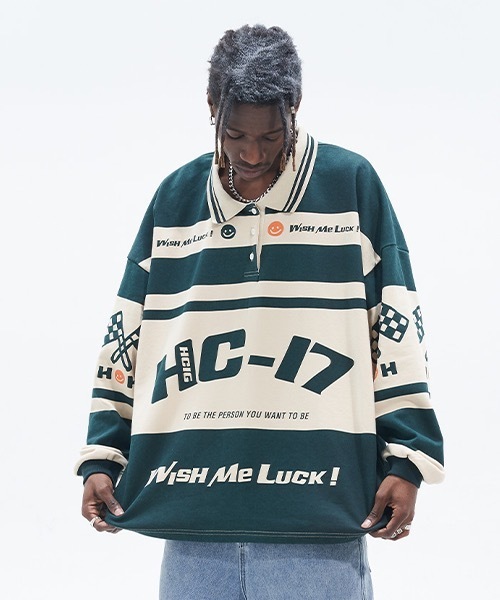 HARSH AND CRUEL（ハーシュアンドクルーエル）の「【Harsh and Cruel】Retro Color Polo Shirts HC22SS16（シャツ/ブラウス・メンズ・マルチ・S/L/M/XL）」の4枚目の写真