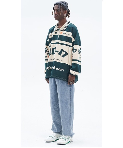 HARSH AND CRUEL（ハーシュアンドクルーエル）の「【Harsh and Cruel】Retro Color Polo Shirts HC22SS16（シャツ/ブラウス・メンズ・マルチ・S/L/M/XL）」の15枚目の写真