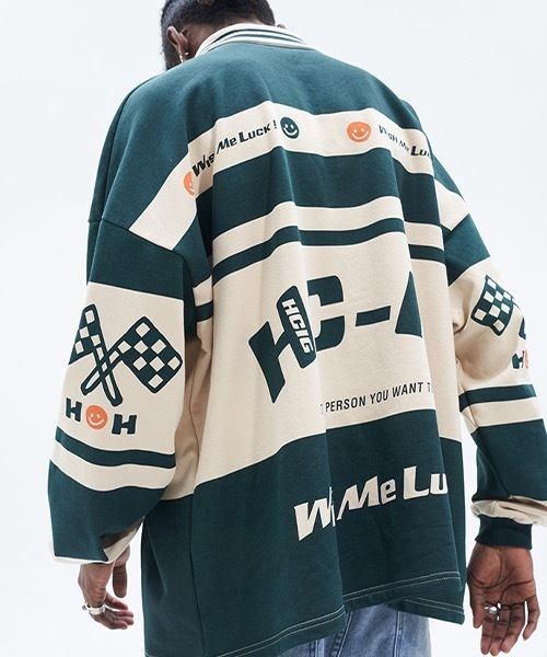 HARSH AND CRUEL（ハーシュアンドクルーエル）の「【Harsh and Cruel】Retro Color Polo Shirts HC22SS16（シャツ/ブラウス・メンズ・マルチ・S/L/M/XL）」の10枚目の写真