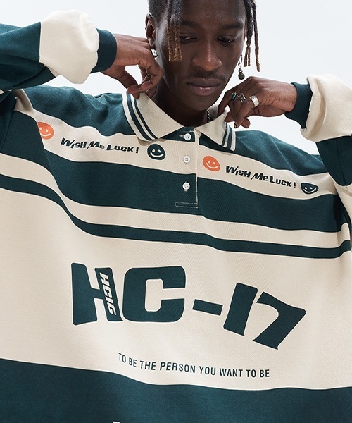 HARSH AND CRUEL（ハーシュアンドクルーエル）の「【Harsh and Cruel】Retro Color Polo Shirts HC22SS16（シャツ/ブラウス・メンズ・マルチ・S/L/M/XL）」の9枚目の写真