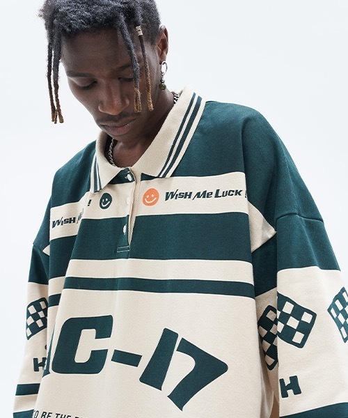 HARSH AND CRUEL（ハーシュアンドクルーエル）の「【Harsh and Cruel】Retro Color Polo Shirts HC22SS16（シャツ/ブラウス・メンズ・マルチ・S/L/M/XL）」の12枚目の写真