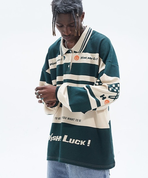 HARSH AND CRUEL（ハーシュアンドクルーエル）の「【Harsh and Cruel】Retro Color Polo Shirts HC22SS16（シャツ/ブラウス・メンズ・マルチ・S/L/M/XL）」の6枚目の写真