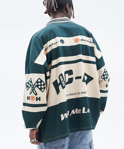 HARSH AND CRUEL（ハーシュアンドクルーエル）の「【Harsh and Cruel】Retro Color Polo Shirts HC22SS16（シャツ/ブラウス・メンズ・マルチ・S/L/M/XL）」の11枚目の写真