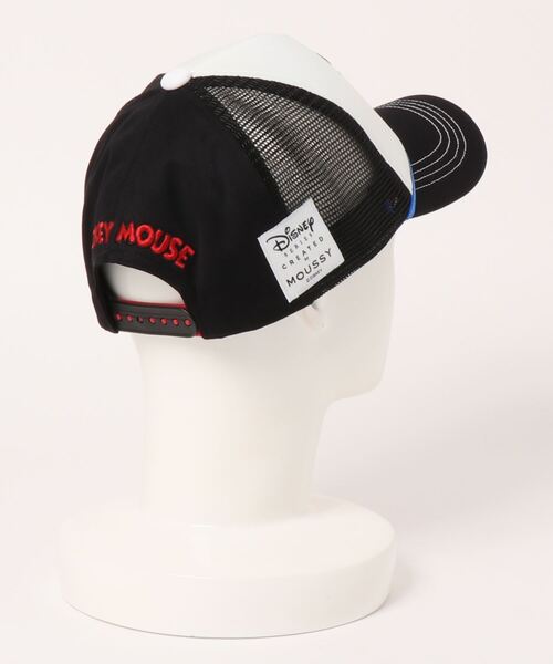 Disney SERIES CREATED by MUS(ディズニーシリーズクリエイテッドバイエムユーエス)の「MD TRUCKER SNAPBACK(キャップ・レディース・ブラック/レッド・FREE)」の21枚目の写真