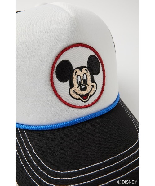 Disney SERIES CREATED by MUS(ディズニーシリーズクリエイテッドバイエムユーエス)の「MD TRUCKER SNAPBACK(キャップ・レディース・ブラック/レッド・FREE)」の8枚目の写真